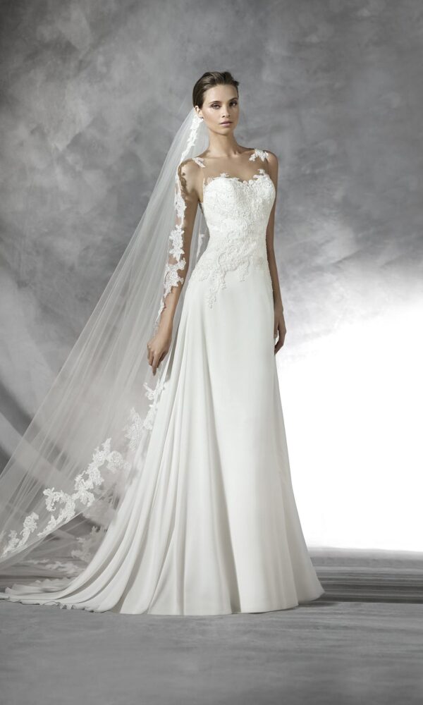 Pronovias Pradal Wedding Dress Front